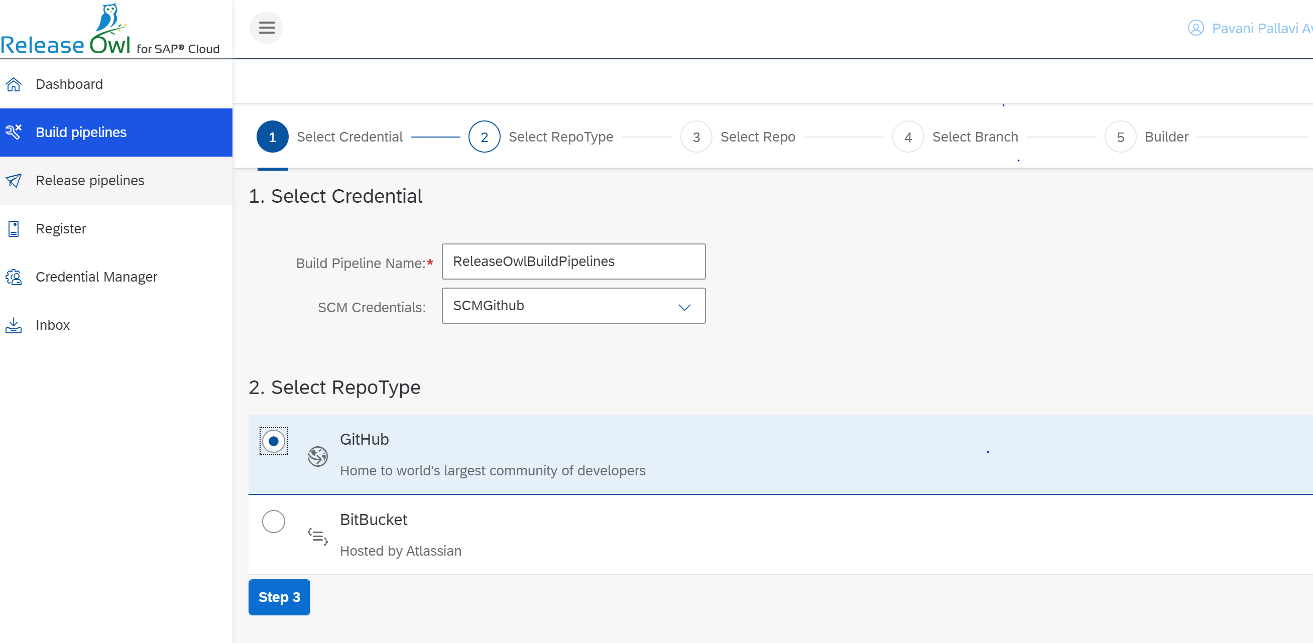 ReleaseOwl-BuildPipelines for SAP Cloud