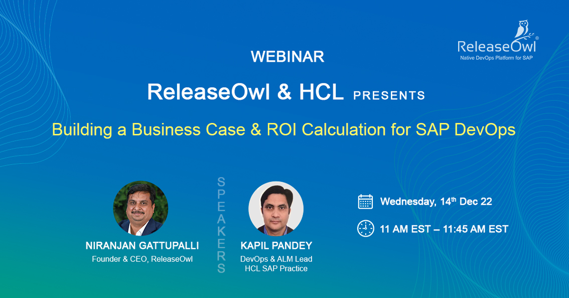 ReleaseOwl & HCL webinar