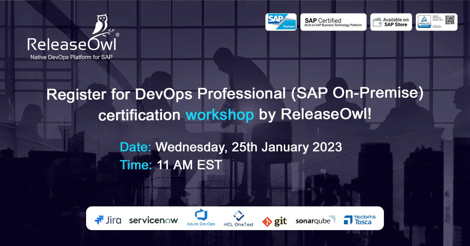 SAP DevOps workshop